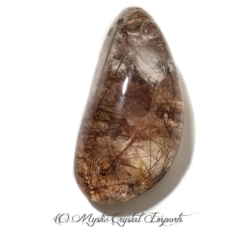 Golden Rutilated Quartz Crystal Tear Drop - Extra Fine, 218 Carots ...